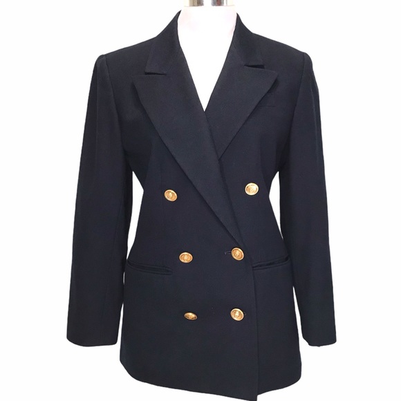 Talbots Jackets & Blazers - Classic Blazer Jacket Gold Tone Buttons